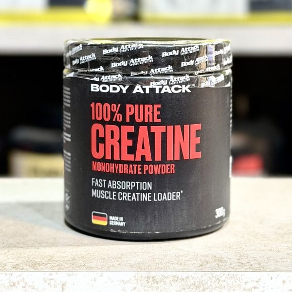 کراتین مونوهیدرات بادی اتک ۳۰۰گرم