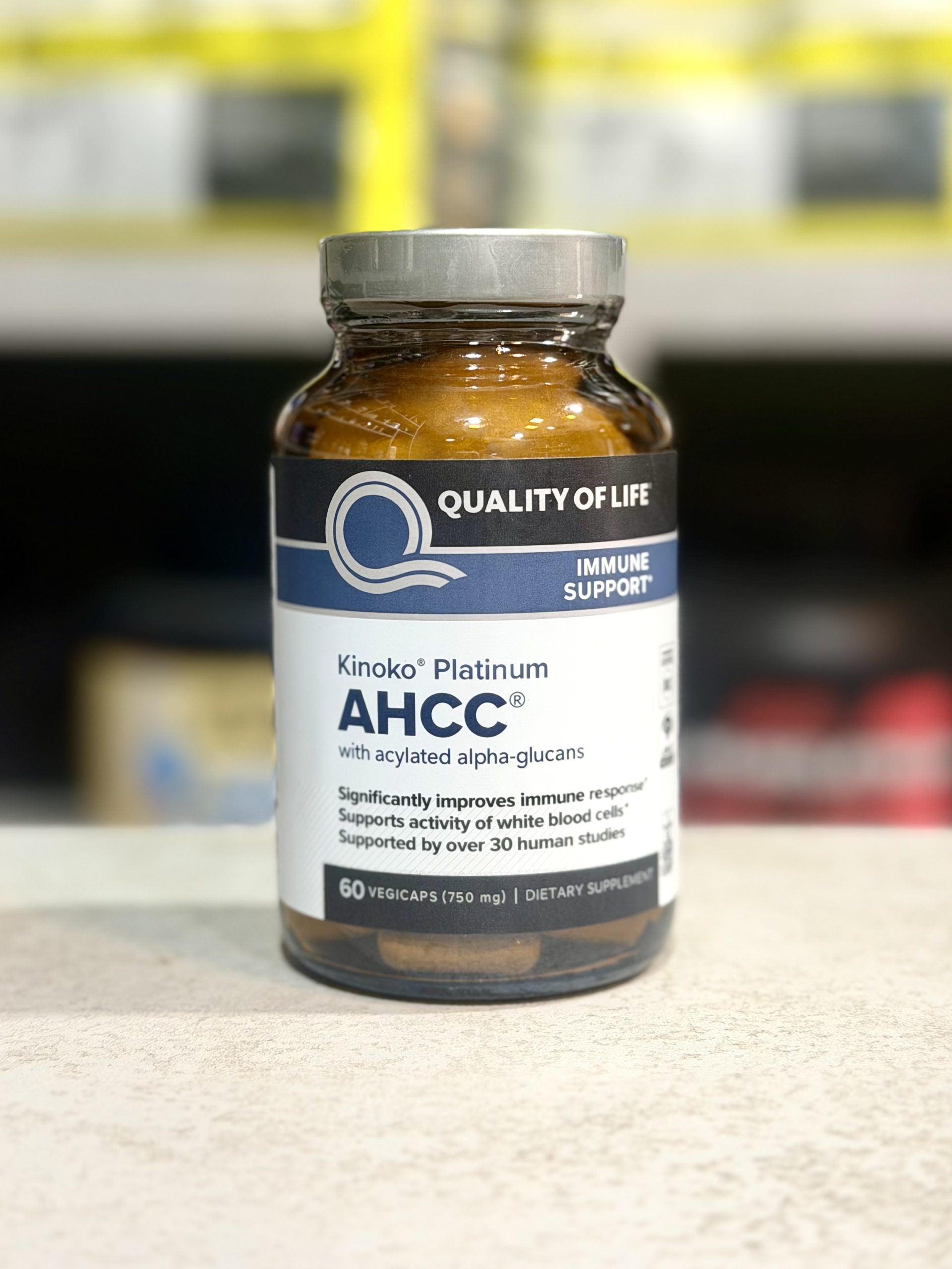 کپسول AHCC آمریکایی ۶۰ عددی برای HPV | تقویت سیستم ایمنی